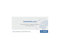 Tablet Screenshot of hubshuttle.com